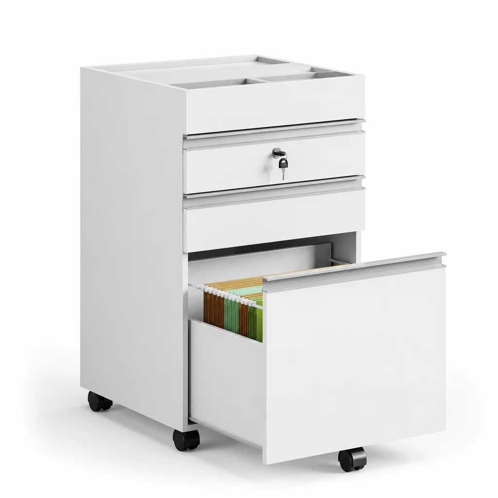 3 Drawer Metal File Cabinet
