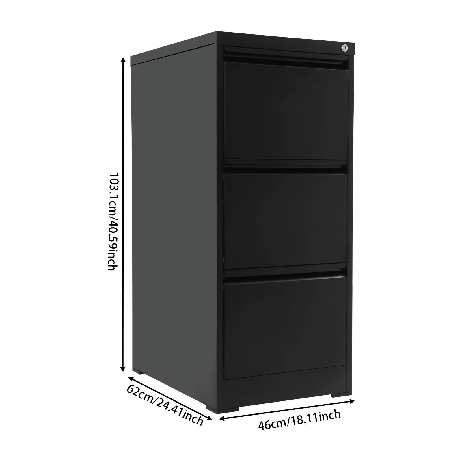 Black Metal Cabinet