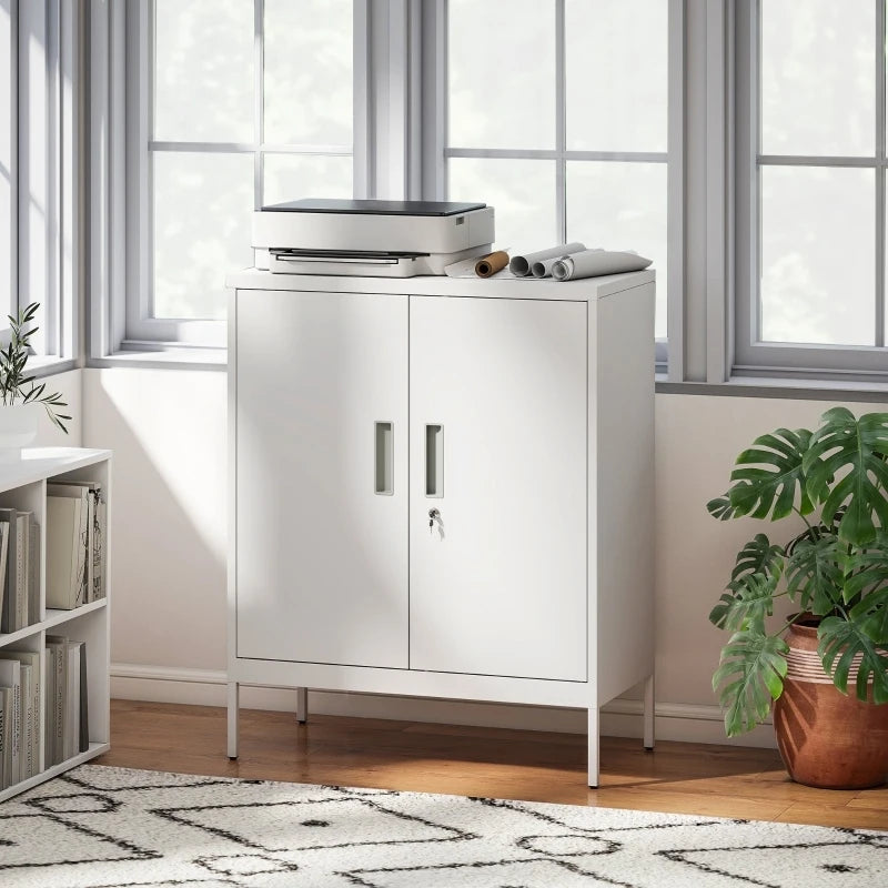 Metallic Office Cabinet