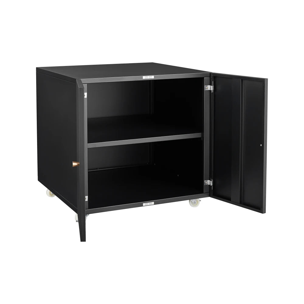 Kleiner Schrank Schwarz Metall