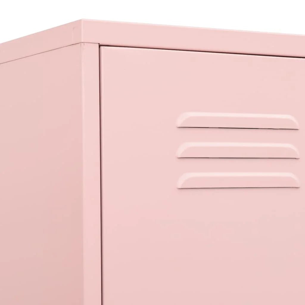 Metall Schrank Rot
