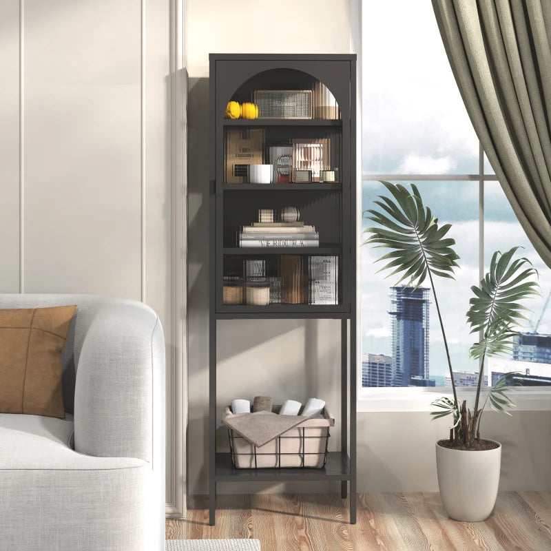 Metall Glas Schrank