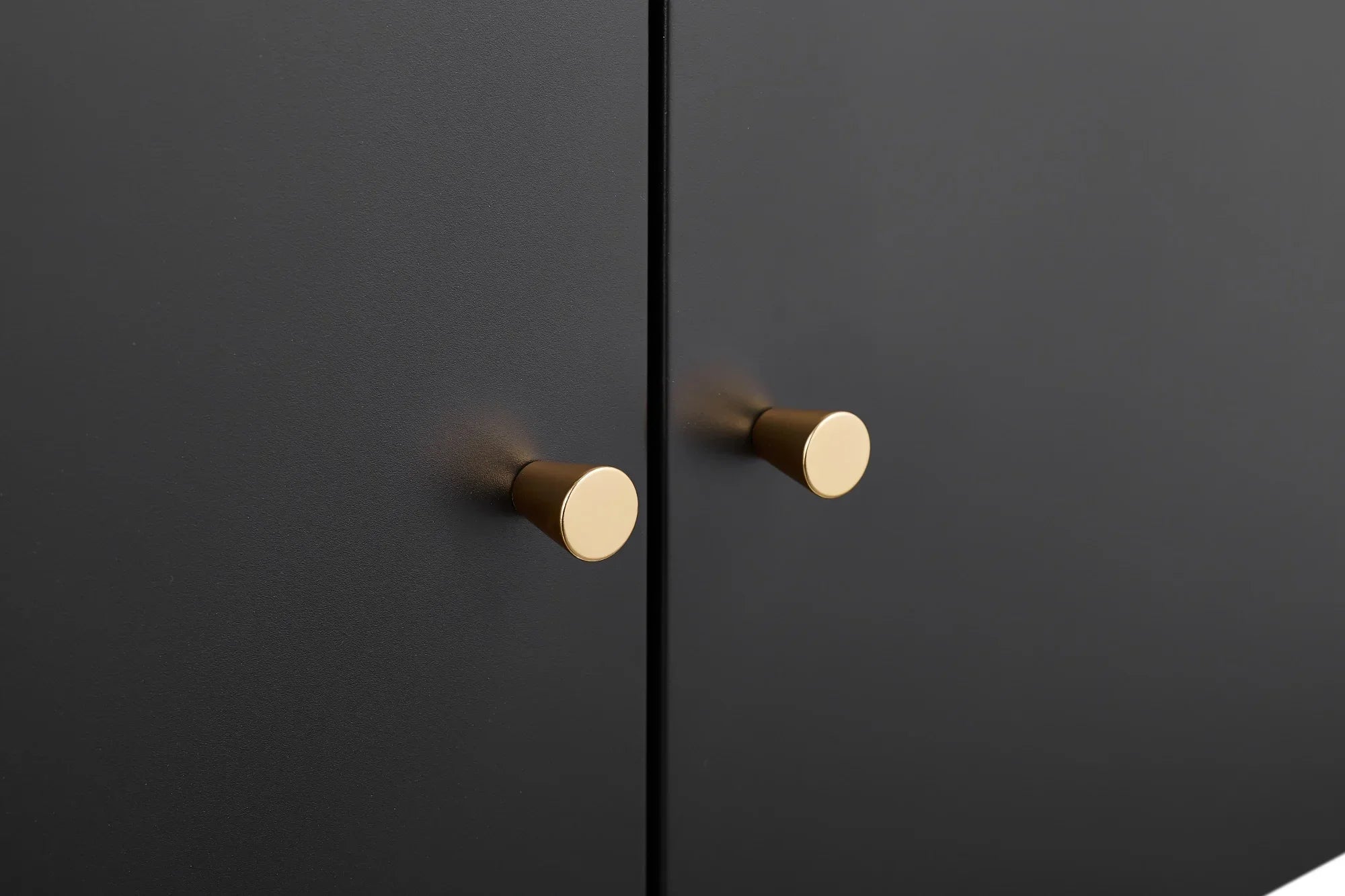 Kleiner Schrank Schwarz Metall