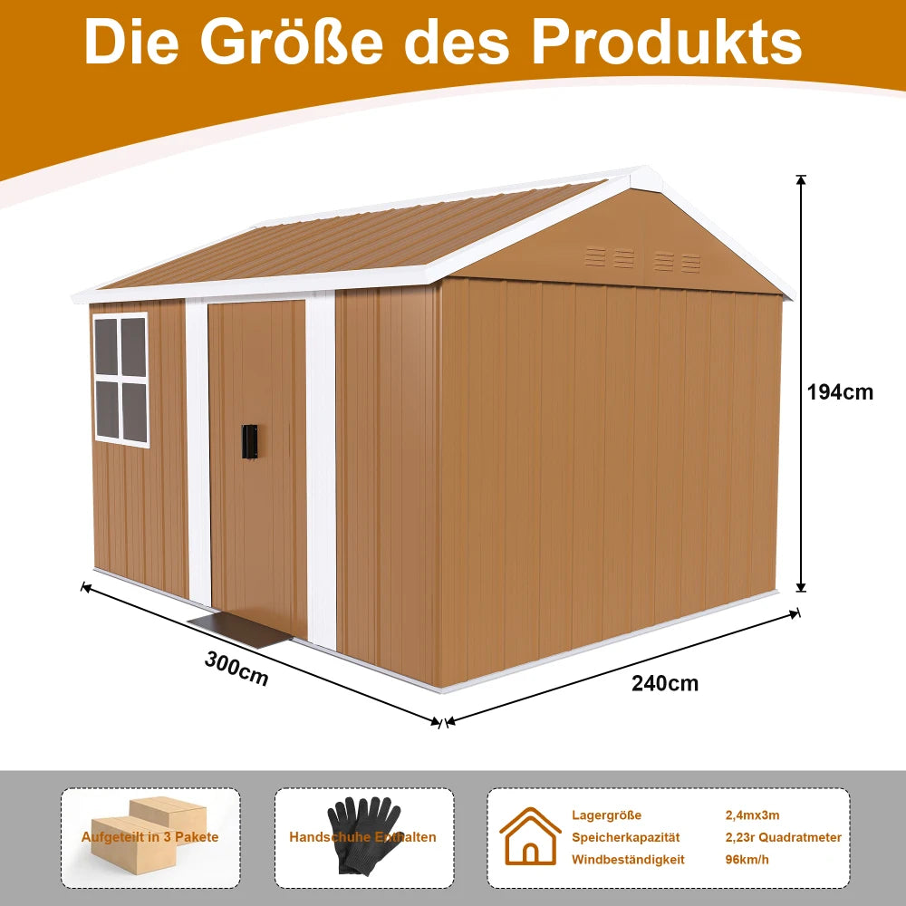 Metallschrank Außen