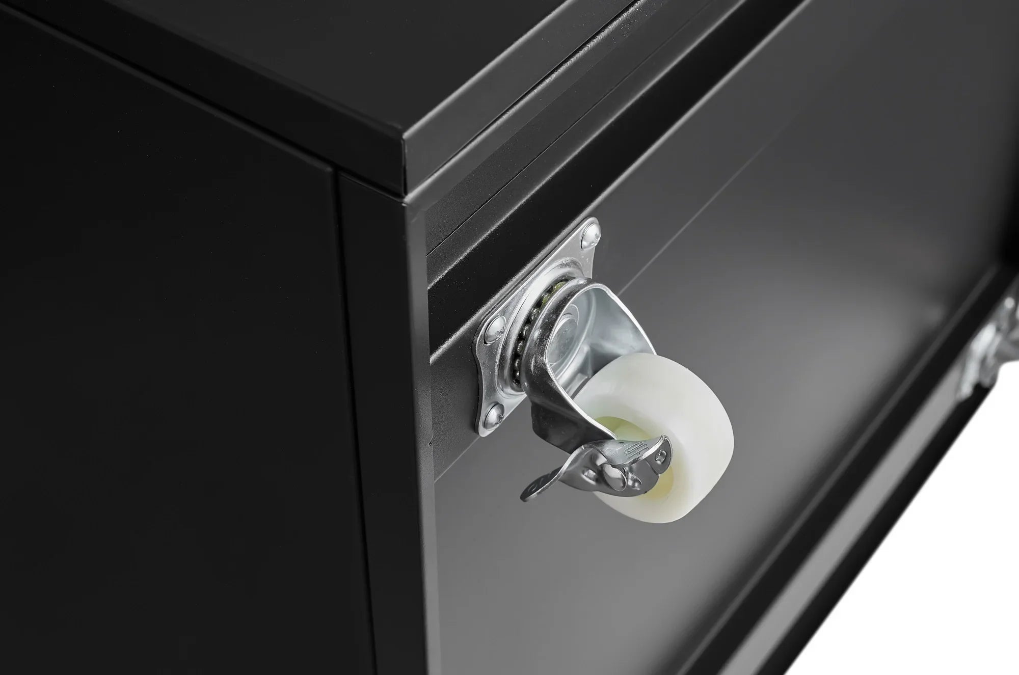 Kleiner Schrank Schwarz Metall