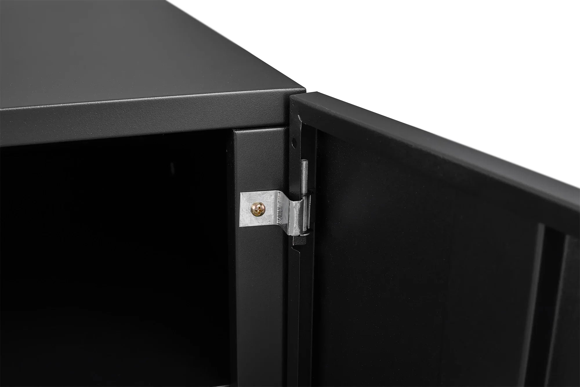 Kleiner Schrank Schwarz Metall