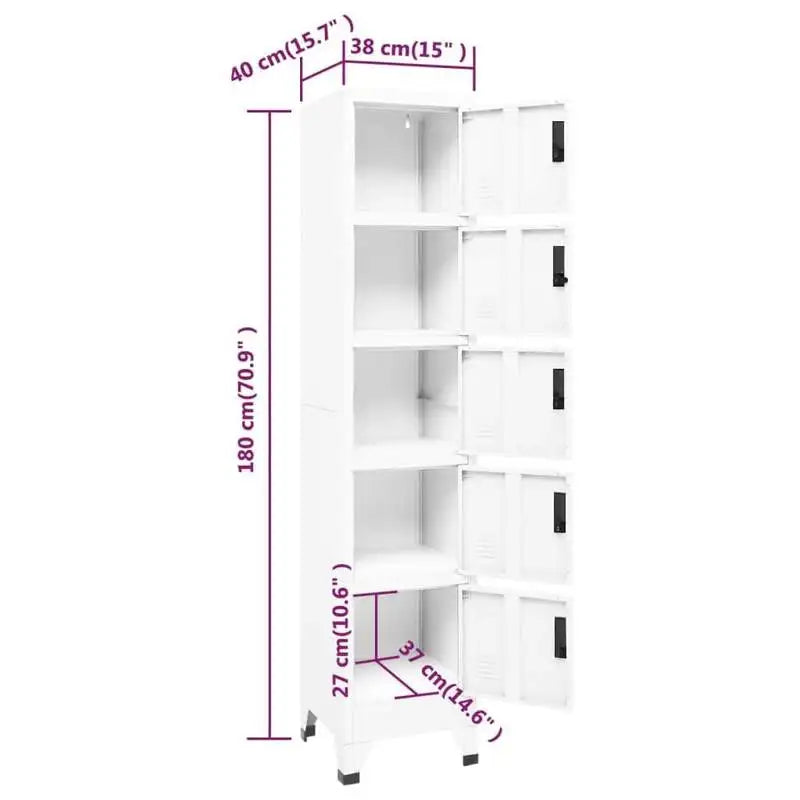 Lockable Metal Storage Cabinet