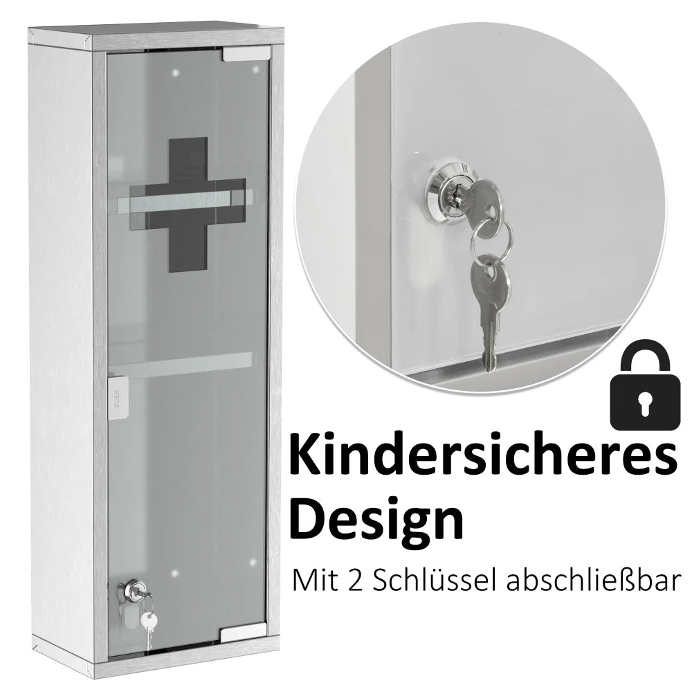 Erste Hilfe Schrank Metall