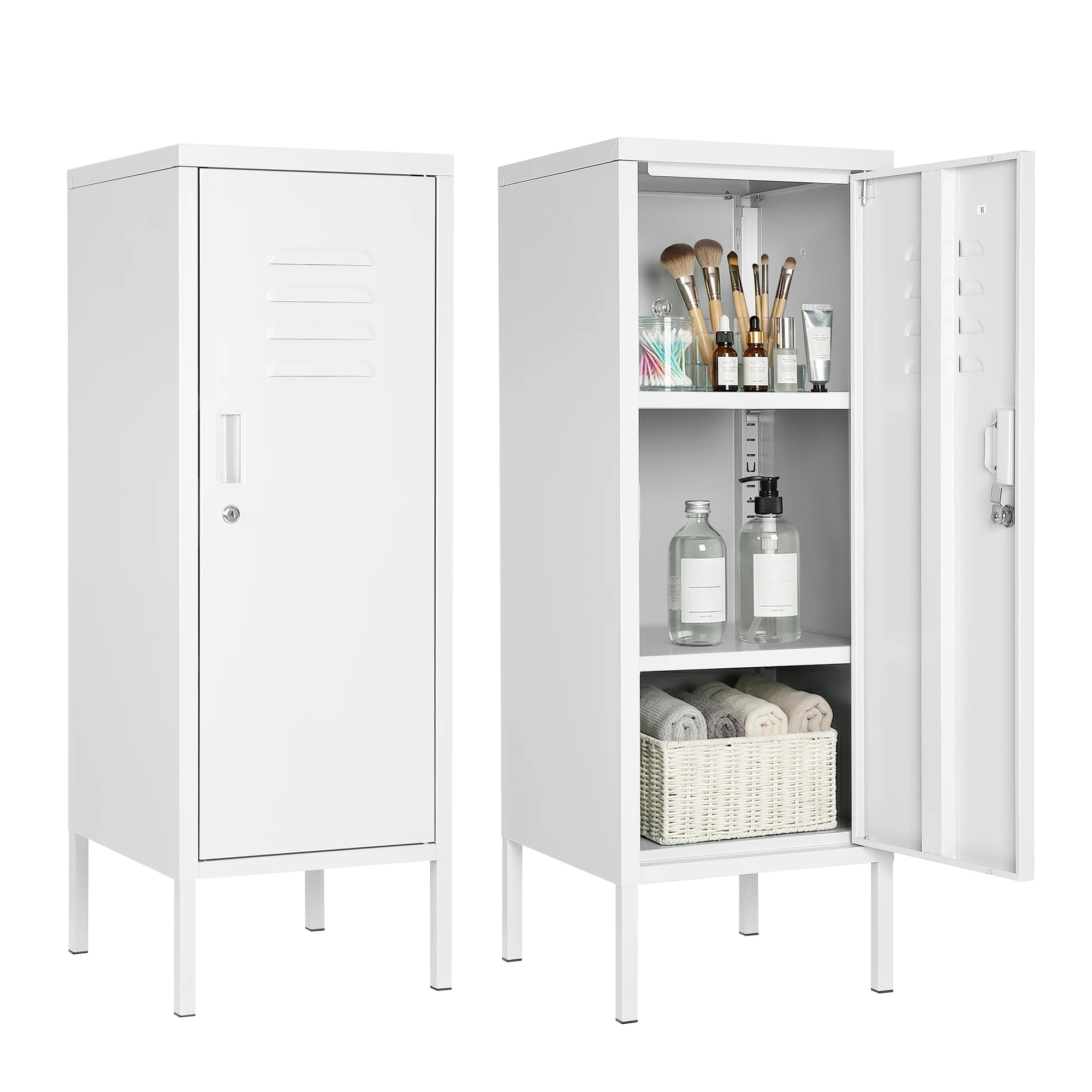 Abschließbarer Schrank Metall