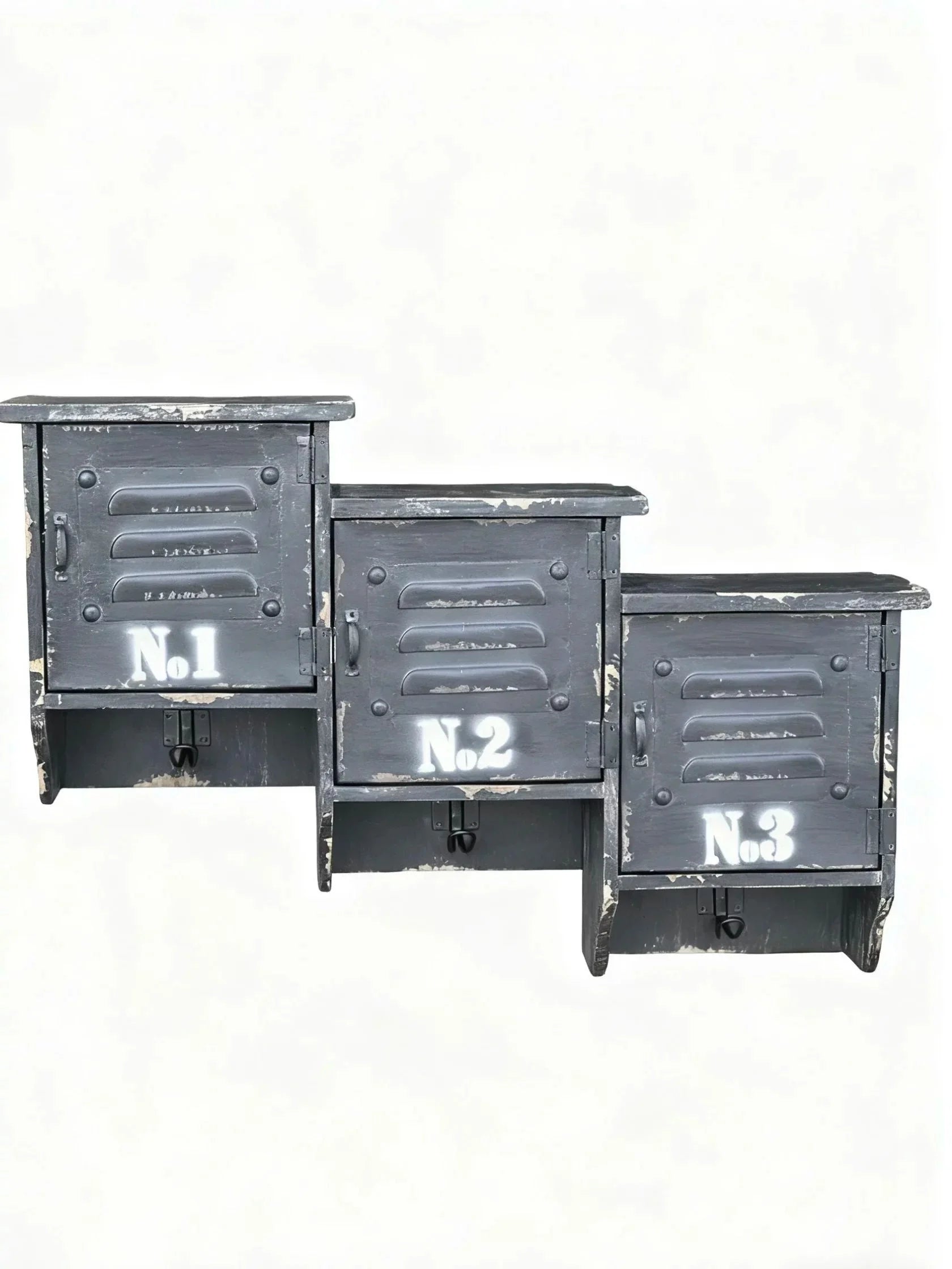 Antique Metal Cabinet