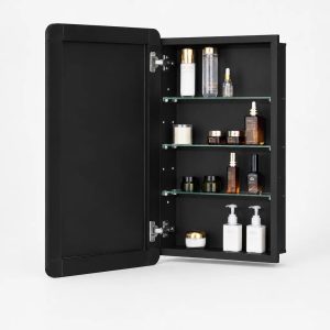 Badezimmer Schrank Metall