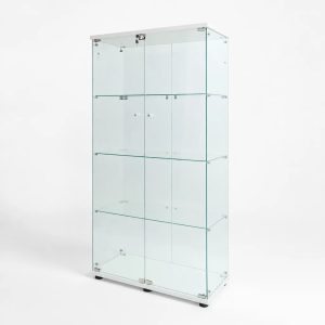 Glass And Metal Cabinet