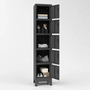 Großer Metallschrank