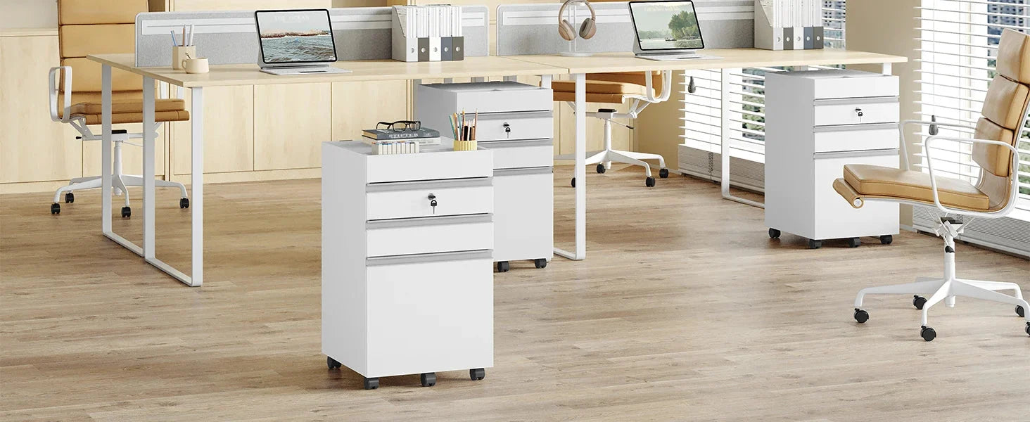 Lockable Metal Filing Cabinet