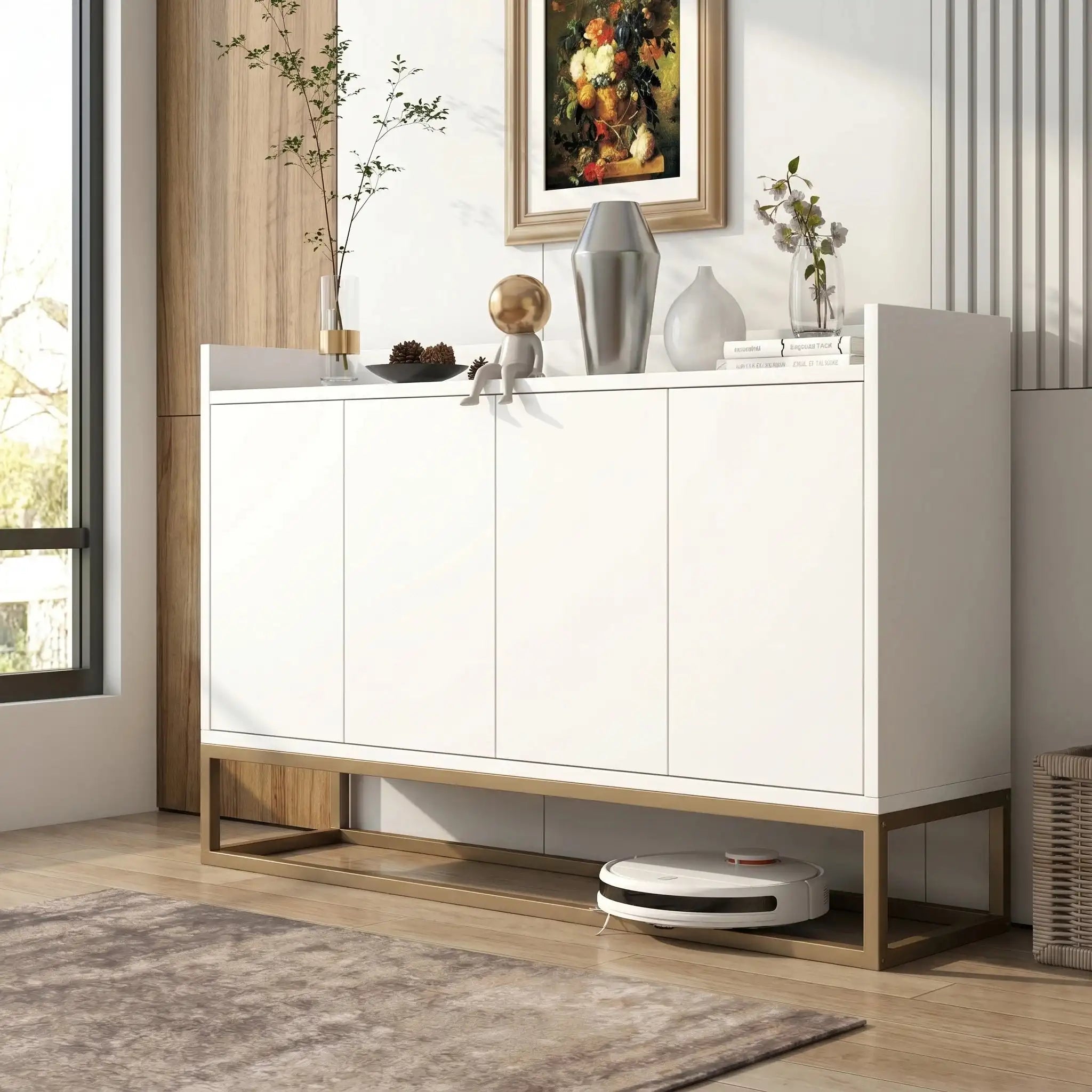 Metal Buffet Cabinet