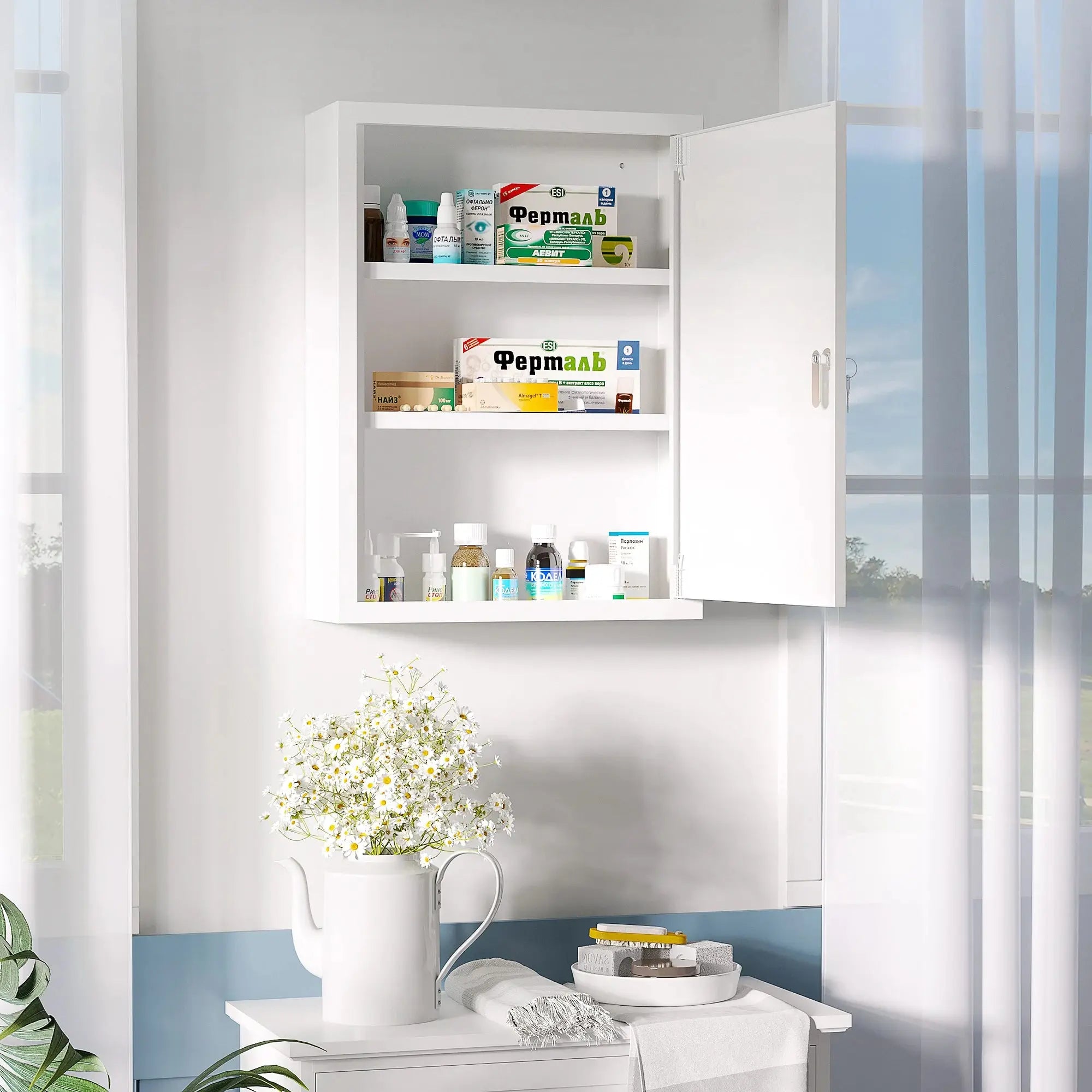 Metal Medicine Cabinet