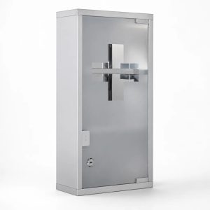 Metal Shelves Cabinet