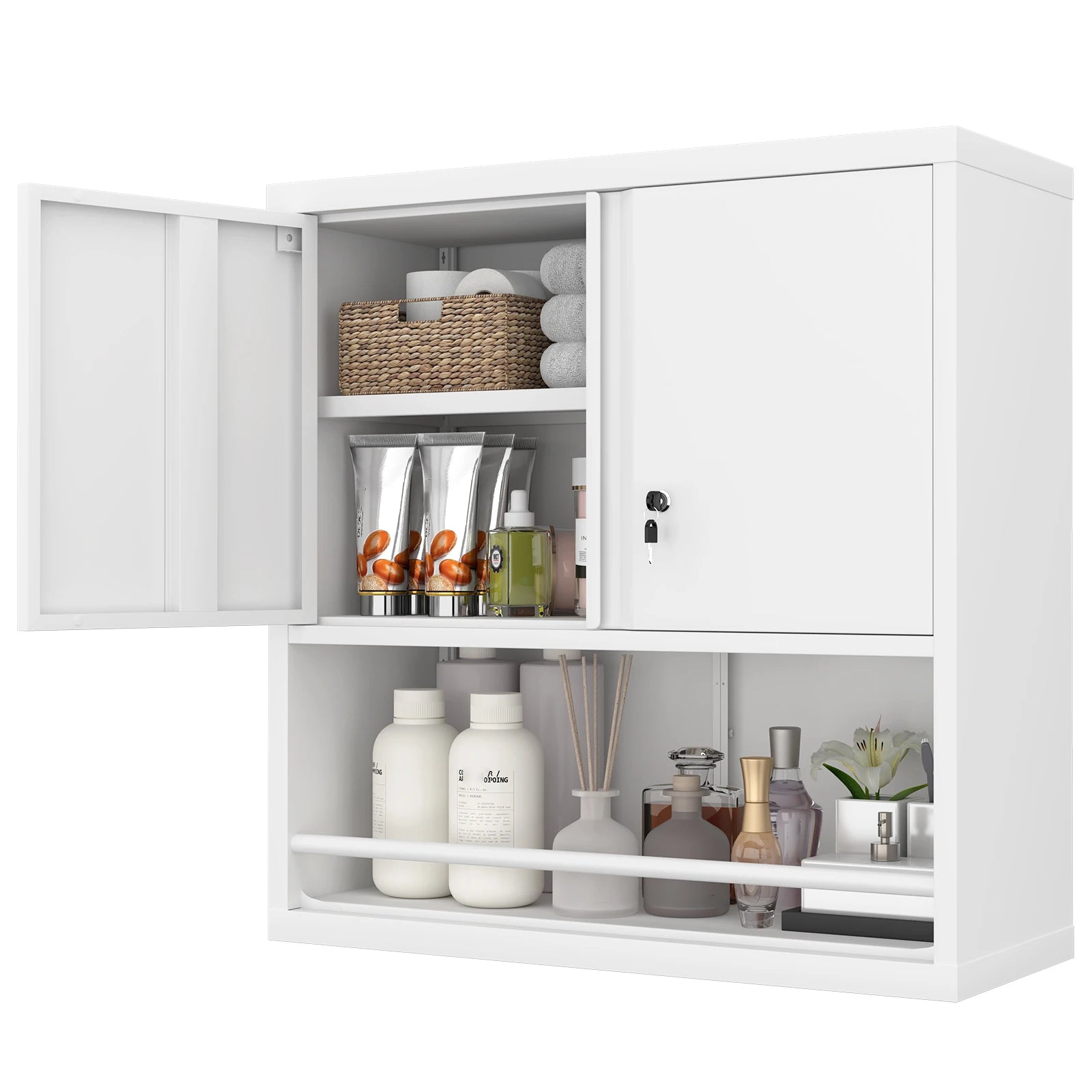 Metall Regal Schrank