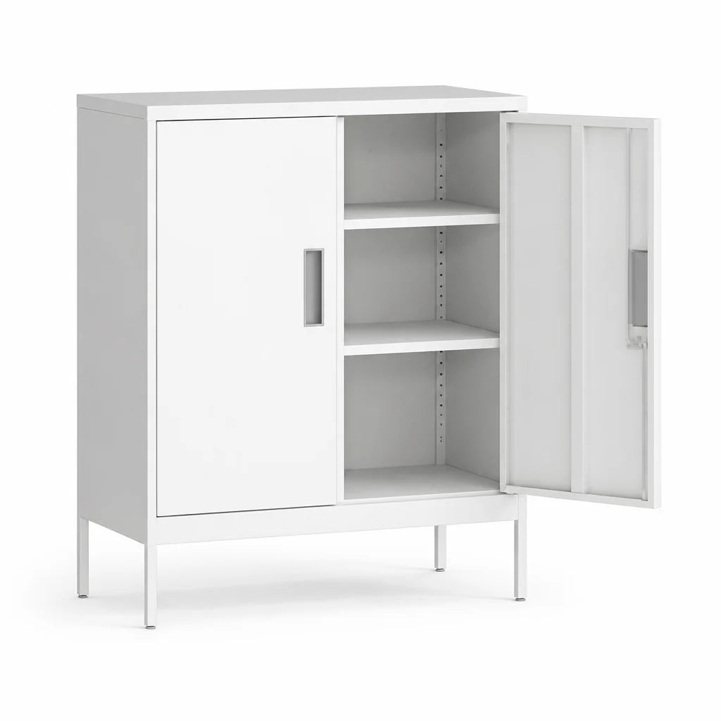 Metallic Office Cabinet - image 1