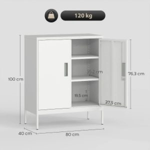 Metallic Office Cabinet
