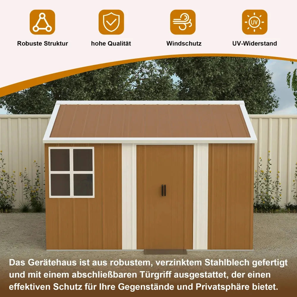 Metallschrank Außen