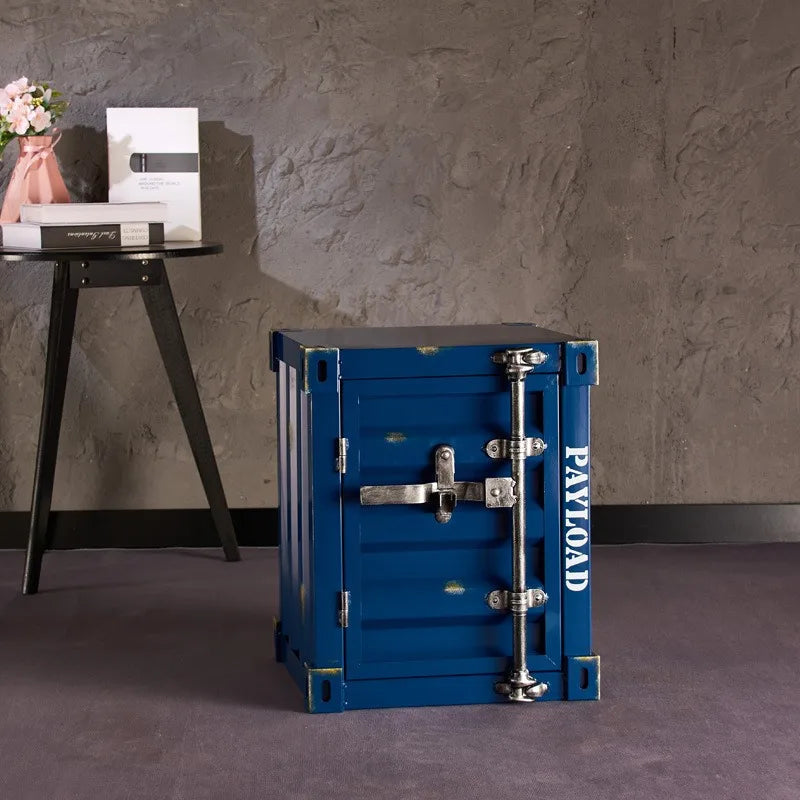 Metallschrank Blau