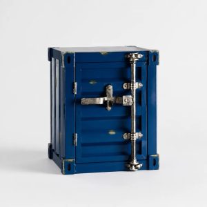 Metallschrank Blau