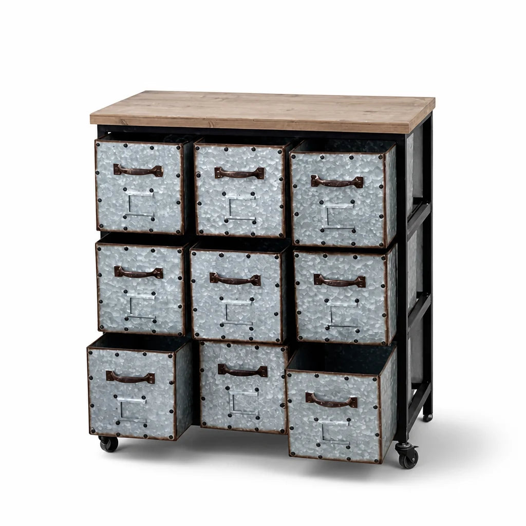 Metallschrank Industriedesign