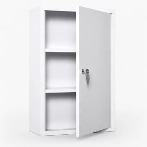 Schmaler Metallschrank